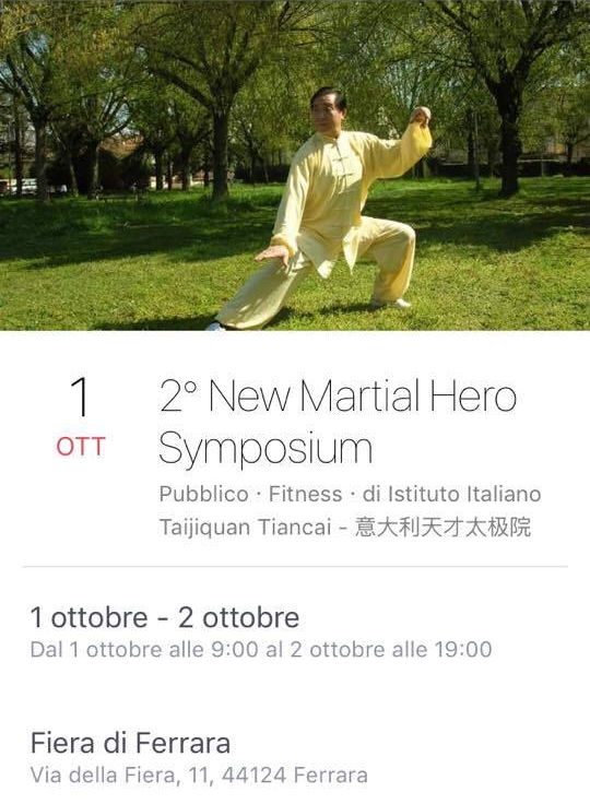 2° New Martial Hero Symposium